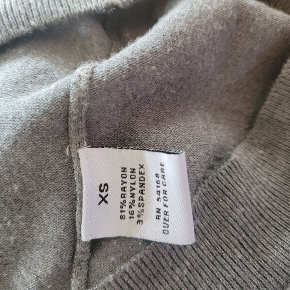 Elliott Lauren Womens XS Grey Turtleneck Pullover Sweater - Picture 6 of 6